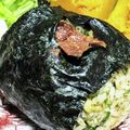 ゆけり３兄弟's cooksnap of when they made 梅入り♡たぬき混ぜご飯おにぎり.