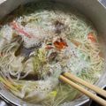 siomamakam's cooksnap of when they made そうめん☆酸辣湯麺.