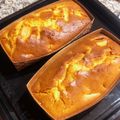 きぬぬ's cooksnap of when they made 米粉　リンゴのパウンドケーキ　.