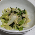fu♪♪'s cooksnap of when they made 簡単やみつき！キャベツと生わかめのナムル.