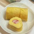 __おもち's cooksnap of when they made 旨っ！お弁当のカニカマ入り卵焼き.