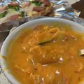 ねずみんパラダイス's cooksnap of when they made 牛乳で♪鶏とカボチャのトマトクリーム煮.
