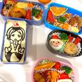 stot's cooksnap of when they made キャラ弁＊簡単♪クリスマストリオ弁当.