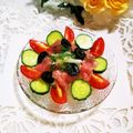 ♪としクック♪'s cooksnap of when they made 生ハムと玉ねぎとオリーブのサラダ.