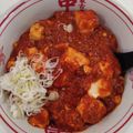 tonke926's cooksnap of when they made 蒙古タンメン中本の麻婆豆腐.