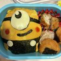 ‪人妻ちゃん's cooksnap of when they made ☆キャラ弁☆ミニオン オムライス.