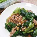 crr611's cooksnap of when they made 栄養満点☆小松菜と豚肉のあんかけ.