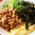 お塩と砂糖's cooksnap of when they made 朝食･ランチ･夜食にも♪納豆釜玉そうめん.