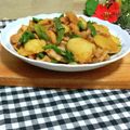 KBBキッチン☆'s cooksnap of when they made 菊芋豚肉ゴーヤ炒め.