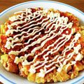 かおかおざえもん's cooksnap of when they made 夜ダイエット★オートミールお好み焼き.