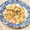 なつき☆ミ's cooksnap of when they made 蕪と明太子のちゃちゃっとマヨ炒め.