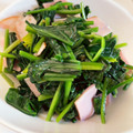 レナヒナ's cooksnap of when they made ほうれん草とハムの柚子胡椒和え.