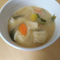 よちりん's cooksnap of when they made やわらかモチモチ野菜たっぷりすいとん.