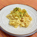 島子☆'s cooksnap of when they made 簡単♪お弁当おかず☆炒り卵の粒マス和え☆.
