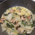北海小梅's cooksnap of when they made 鶏肉と白菜のクリーム煮です♪温まるよ.