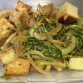 にこふわわ's cooksnap of when they made 豆苗と厚揚げのめんつゆマヨ炒め.