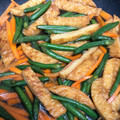 ☆すぬぴっぴ☆'s cooksnap of when they made いんげんとさつま揚げの炒め煮　七味がけ♪.