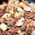 そめさん堂's cooksnap of when they made 牛ごぼうと大根の厚揚げ炒り豆腐.