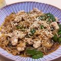 ホネヌキゾンビ's cooksnap of when they made 簡単！激ウマ！豚バラしらたきチャプチェ風.