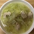 かおり♡♡♡'s cooksnap of when they made 春キャベツと鶏むね肉のスープ煮.