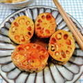 在宅勤務のおじさん's cooksnap of when they made 簡単☆レンコンのつくねと大葉のはさみ焼き.