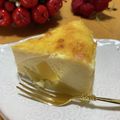 chicch1's cooksnap of when they made ほくほく♡焼き芋バスク風チーズケーキ.