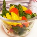 よしよしのキッチン☆'s cooksnap of when they made お弁当にも☆カラフル野菜のコロコロソテー.