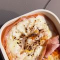 サンタJr's cooksnap of when they made ハムカップ目玉焼き♪お弁当に.