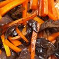 ぴあのちゃん95's cooksnap of when they made キクラゲと人参の甘辛炒め煮　.