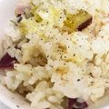 なーなちゃん's cooksnap of when they made チーズが◎薩摩芋とベーコンの炊き込みご飯.