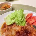 YU-ZEN's cooksnap of when they made ◆くまんちの、ポークソテー◆.