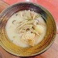 miwayon's cooksnap of when they made 豚肉の芋煮(味噌味).