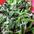 くまぁも's cooksnap of when they made ほうれん草とジャコの和え物.