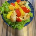 ちゃかぴまま's cooksnap of when they made ごま油香る塩麹チキンとパプリカ炒め.
