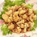 悠LOVE航's cooksnap of when they made 混ぜるだけ＊カリフラワーと鯖缶の和え物.