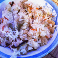 ノビル's cooksnap of when they made 栄養満点！大豆と豚肉の混ぜご飯☆おこわ風.