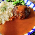在宅勤務のおじさん's cooksnap of when they made ハンバーグカレー.
