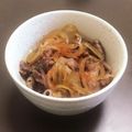 居酒屋まるみ's cooksnap of when they made ★冷凍保存OK★美味しい簡単つゆだく牛丼.