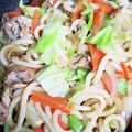 ジャックック24's cooksnap of when they made 簡単あっさり焼きうどん.