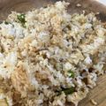 papikun's cooksnap of when they made 漬物でチャーハン　冷蔵庫の整理.