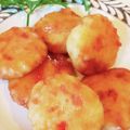 うさぎのおかし's cooksnap of when they made 甘辛もちもち☆じゃがいも餅.