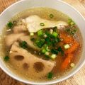 すももの枝's cooksnap of when they made こぶ茶で鶏手羽肉とレンコンのスープ♪.