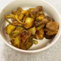 ＊なみへい＊'s cooksnap of when they made キクイモと鶏胸肉のカレー炒め.