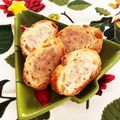 クレイプメートル's cooksnap of when they made フランスパンの詰め物.