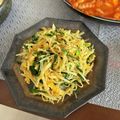 JANG♡'s cooksnap of when they made シャキシャキポテトとニラの玉子とじ♥簡単.