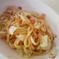 やしゅう's cooksnap of when they made とろとろさっぱり♡生姜が優しい焼きうどん.