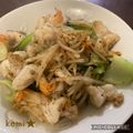 kemi★'s cooksnap of when they made もやしでかさ増し！エビと青梗菜の炒めもの.
