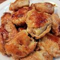 ハッピーまるしぇ's cooksnap of when they made 薄切り豚ロース肉と蓮根のてりたま♥簡単✴.