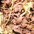 ♡mio1216♡'s cooksnap of when they made ラムのジンギスカン風肉野菜炒め.