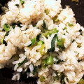 ♡mio1216♡'s cooksnap of when they made 小松菜としらす❀混ぜご飯.